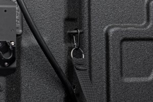 Chevrolet Silverado 1500 Manual Retractable Bed Cover - Rough Country - Matte Black - '19-'26 Chevrolet Silverado 1500 Manual Retractable Bed Cover - Rough Country - Matte Black - '19-'26